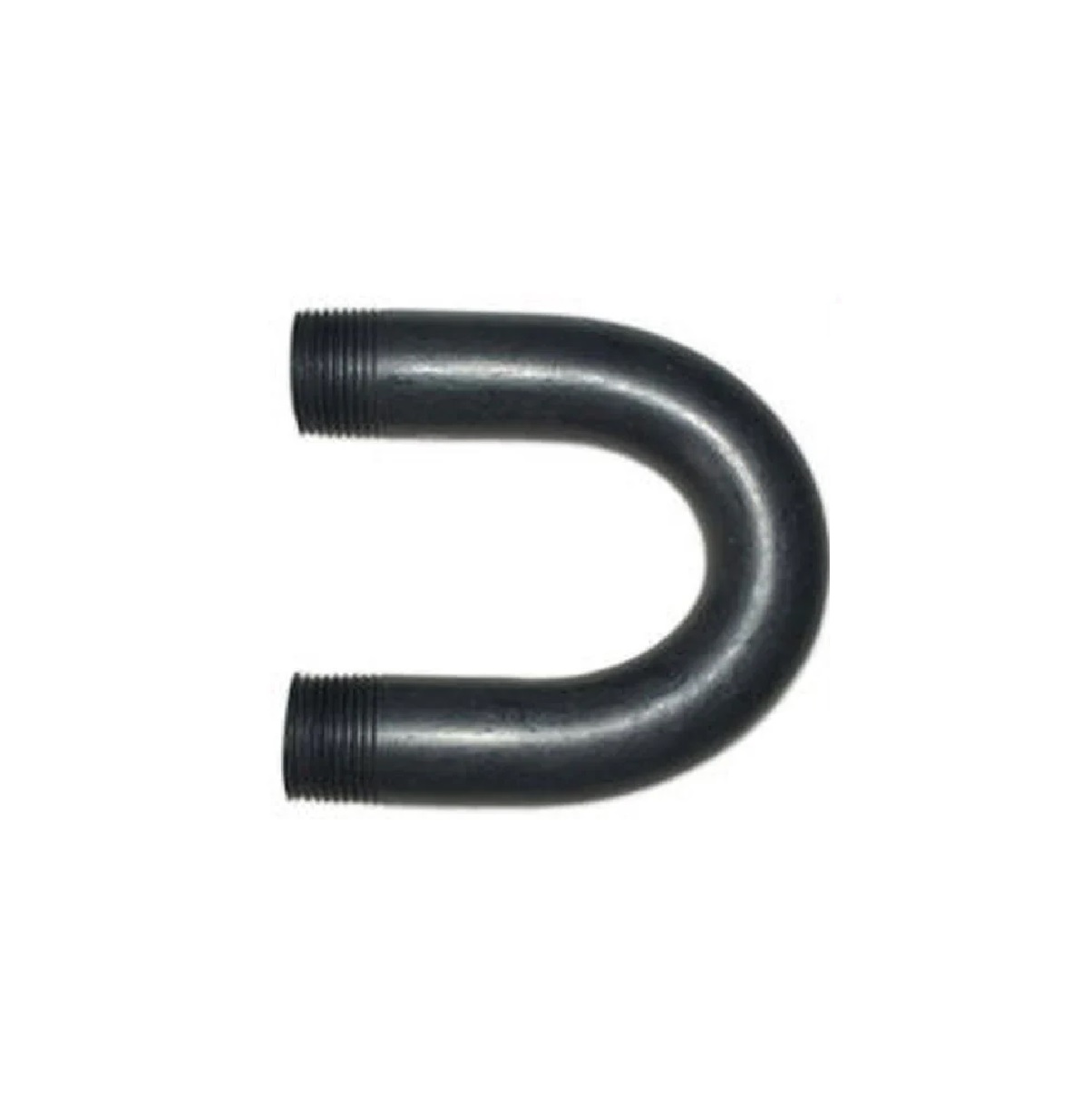 Curva de PVC 2 1/2 pol. 180° Preto Elétrica Bichuette