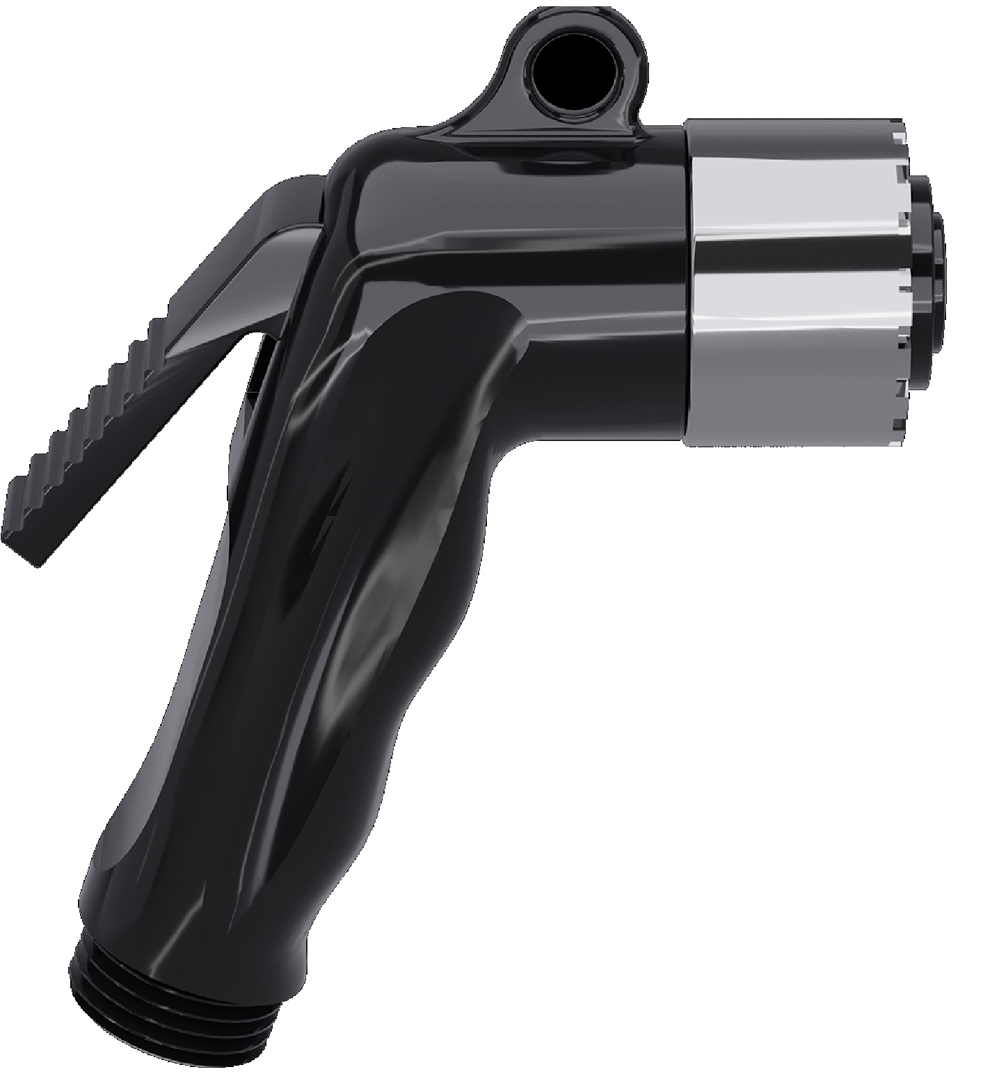 Ducha Higiênica Pop com Gatilho Preto e Crivo Cromado 240210 Blukit