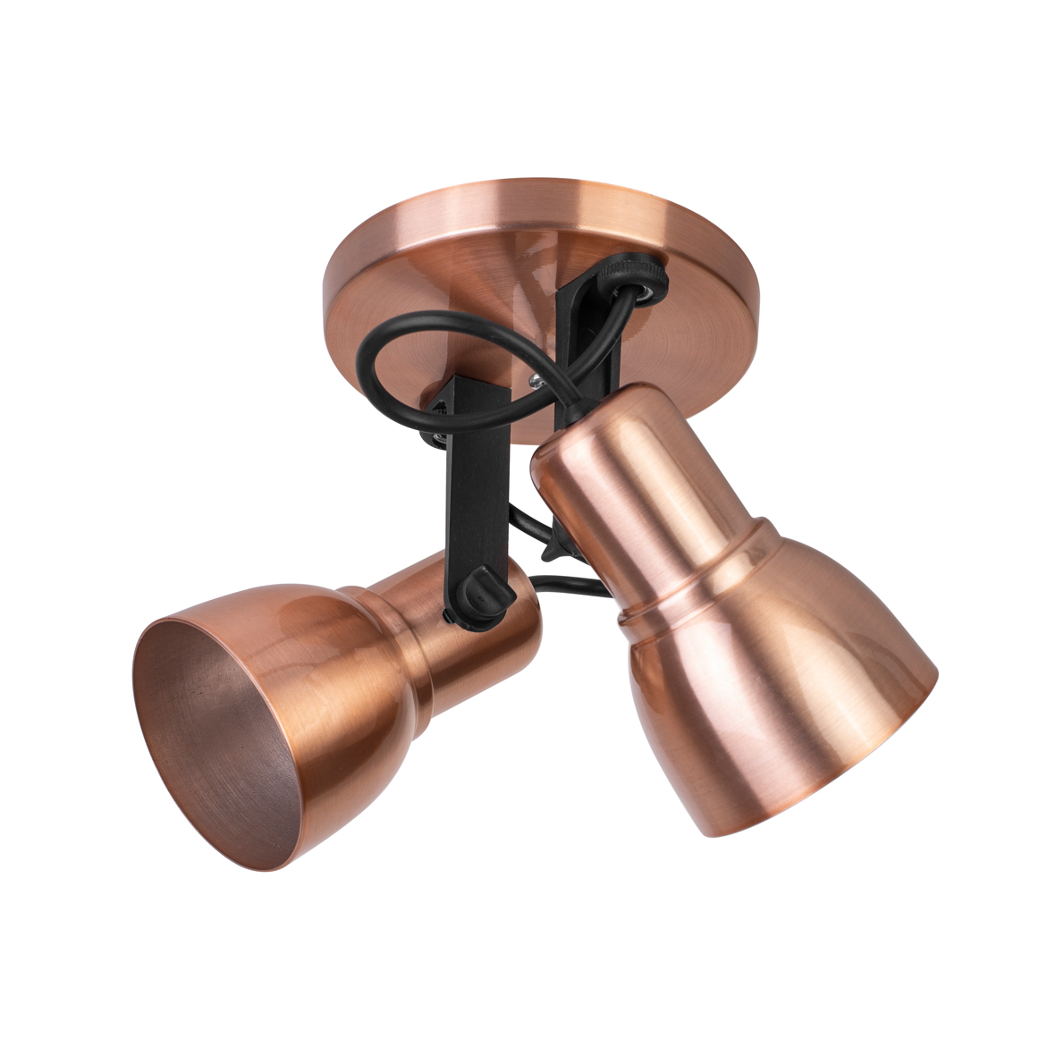 Spot Light Cobre 2 Lâmpada SP1859-2 Kin Light