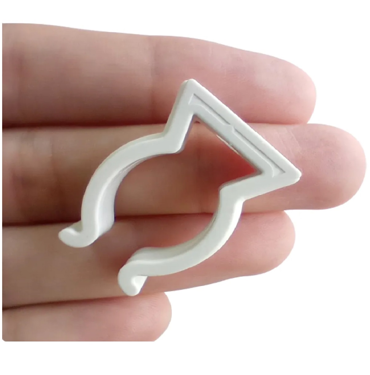 Abraçadeira Plástica Curta para Lâmpada Tubular T8 190-1 Perlex