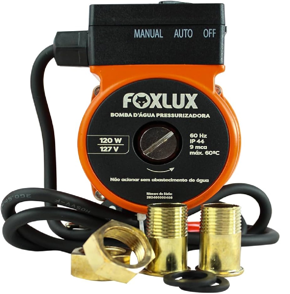 Bomba D Agua Pressurizadora 127 V 120 W 64.30 Foxlux