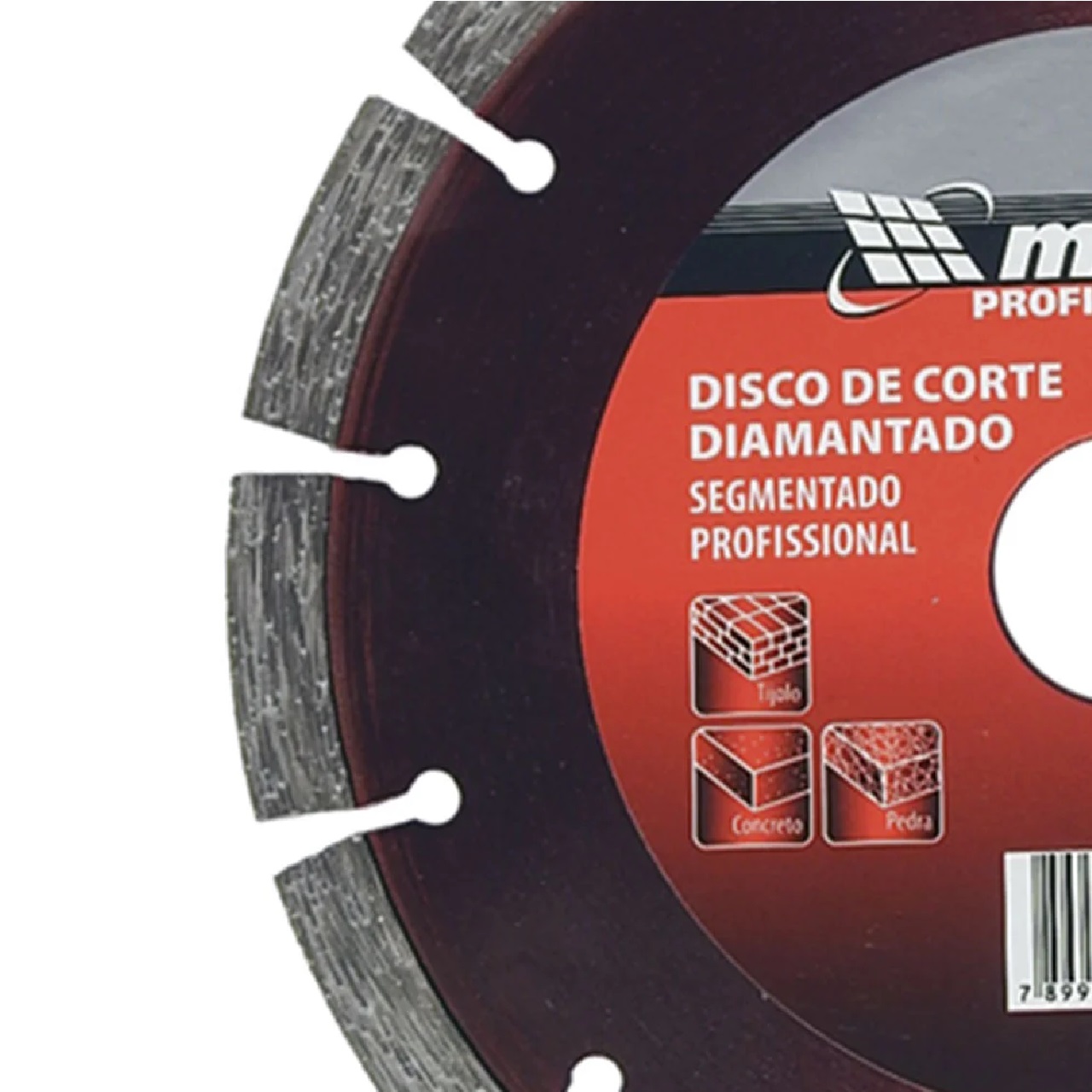 Disco Diamantado Segmentado 230 x 25,4 mm Elétrica Bichuette