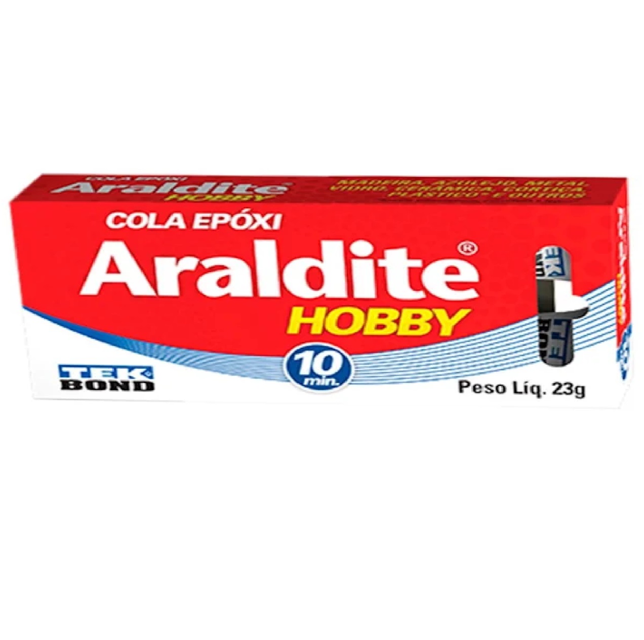 Adesivo Epóxi Araldite Hobby 23 g 10 minutos Tekbond