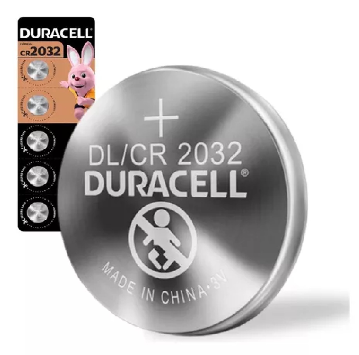 Pilha Moeda de Lítio CR2032 Duracell