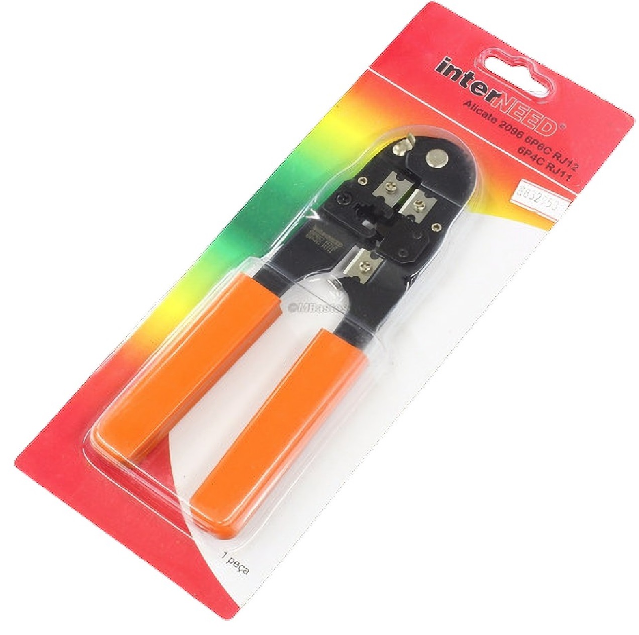 Alicate de Crimpar RJ11/RJ12 Modelo 2096 Referência 7449 Interneed Matsu