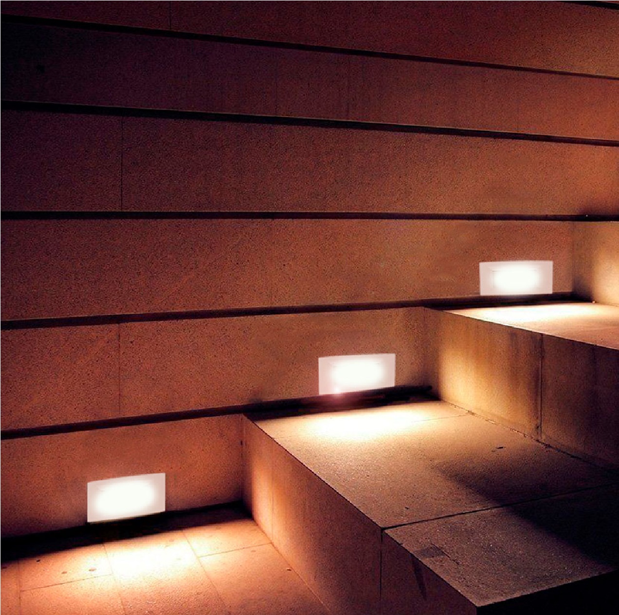Balizador Litten LED 4 x 2 Branco 2 W 3.000 K 24023004 Blumenau Iluminação