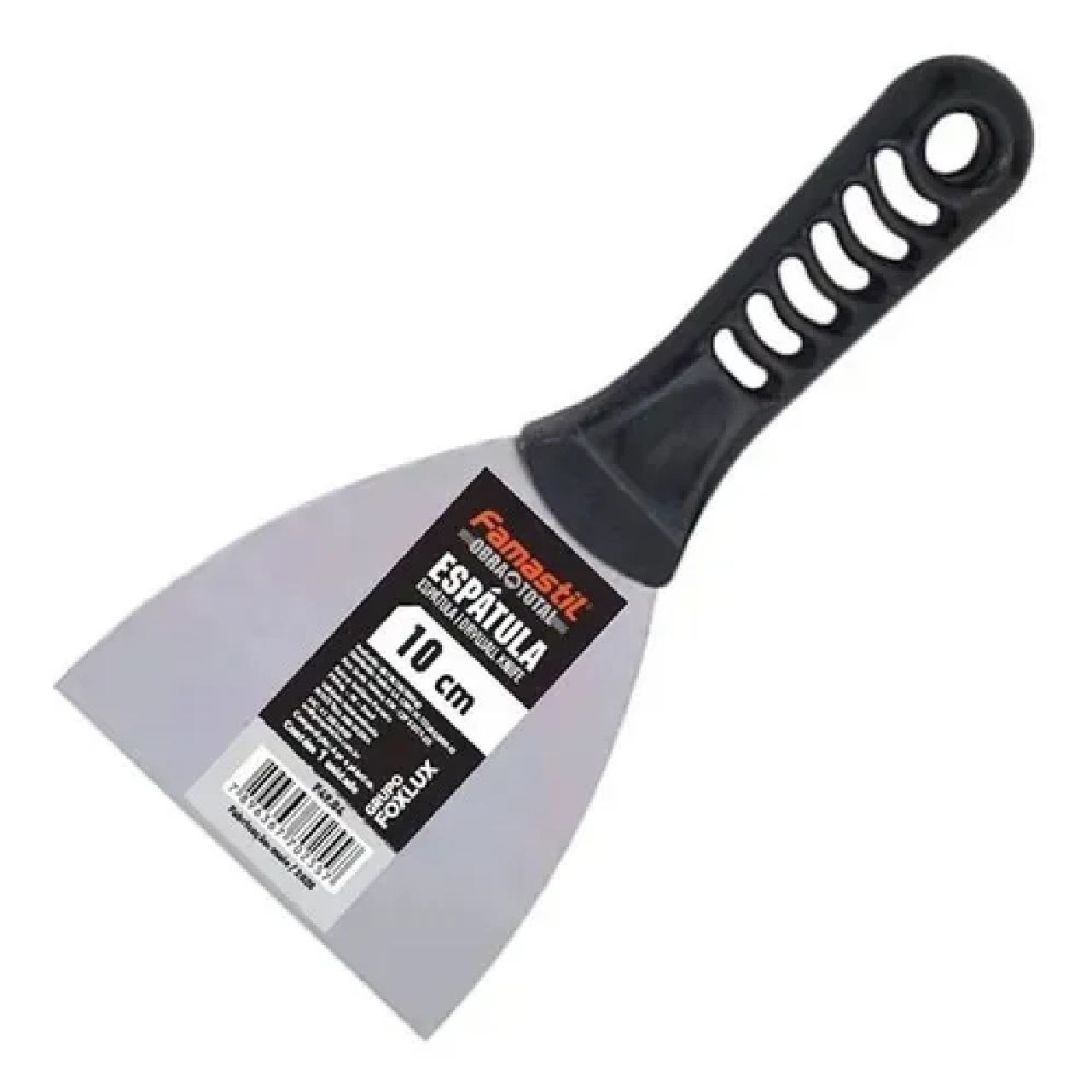Espátula De Aço Cabo PVC 10 cm Foxlux F49.04
