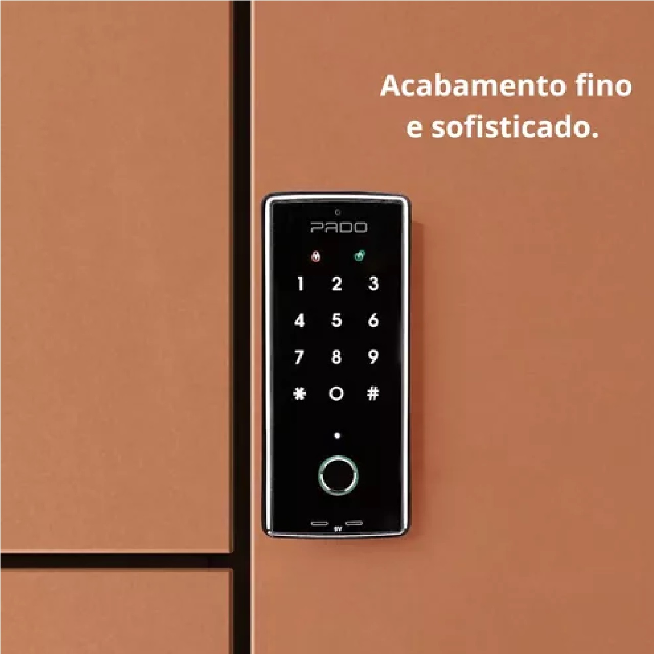 Fechadura Digital de Embutir FDE 101RM Pado