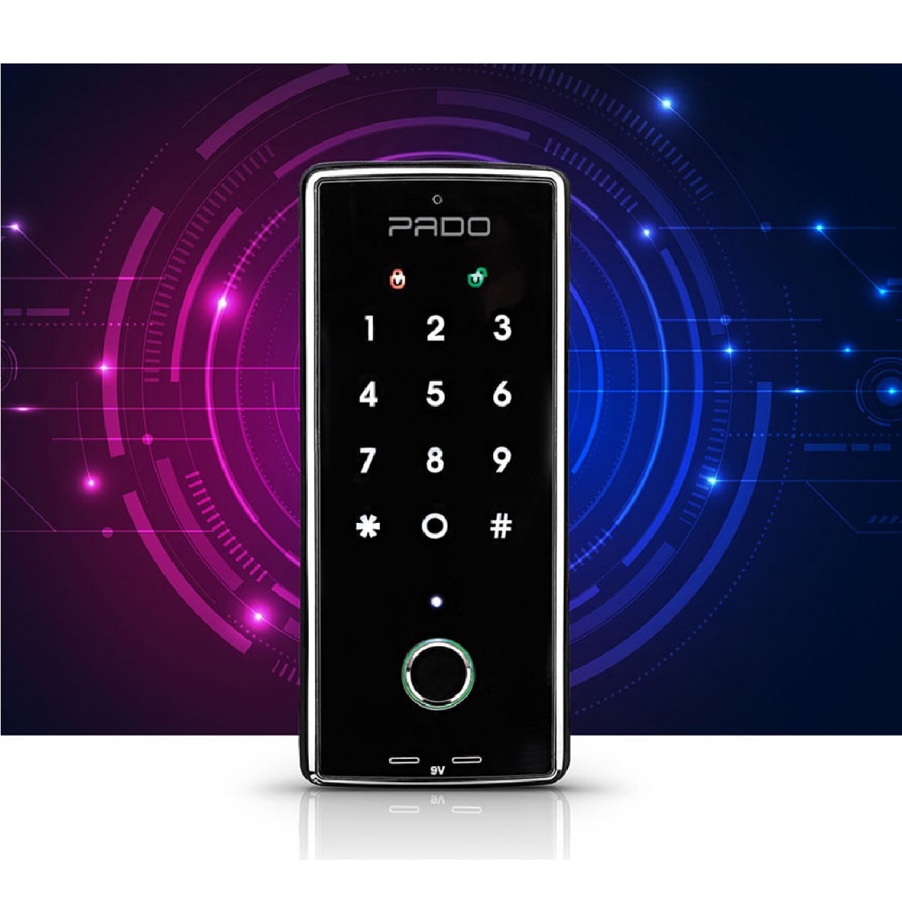Fechadura Digital de Embutir FDE 101RM Pado