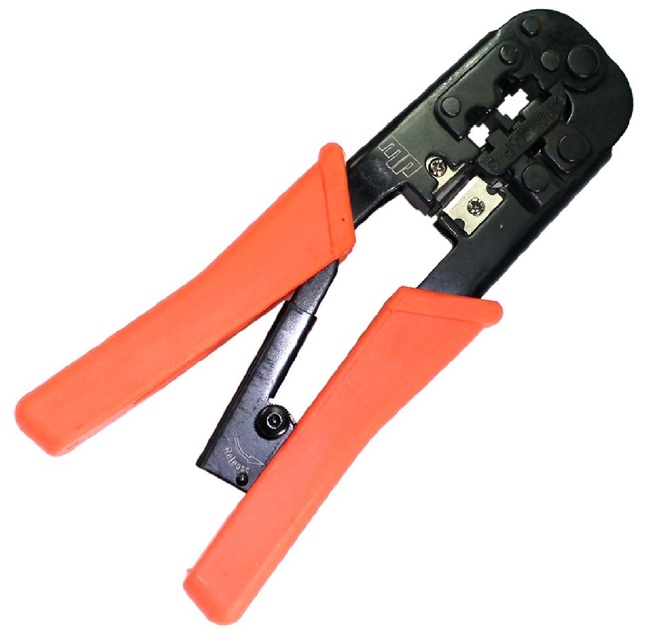 Alicate de Crimpar HT-568R com Catraca para RJ11, RJ12 e RJ45 Interneed