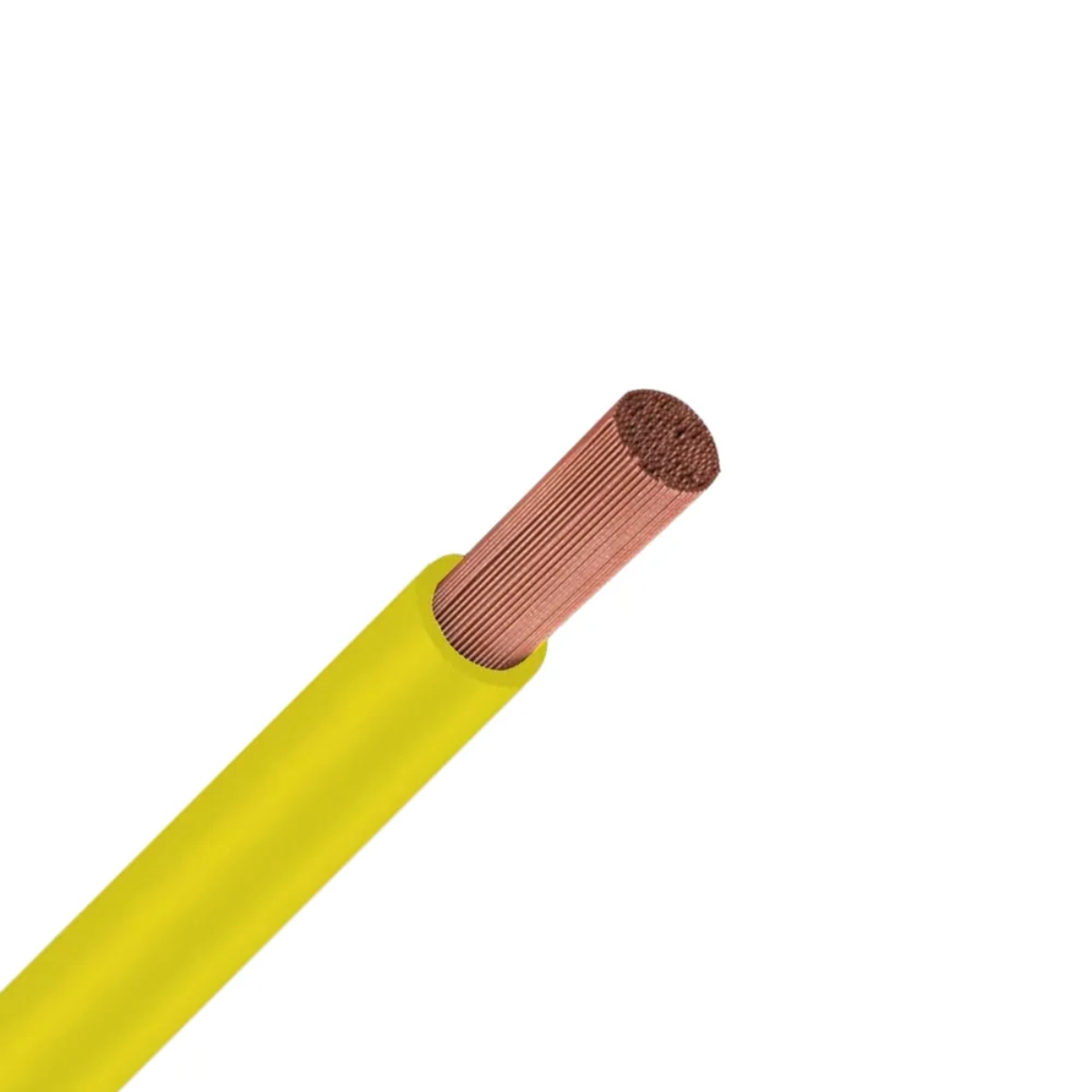 Cabo Flexível 4 mm² 450/750 V Amarelo Megatron por Metro