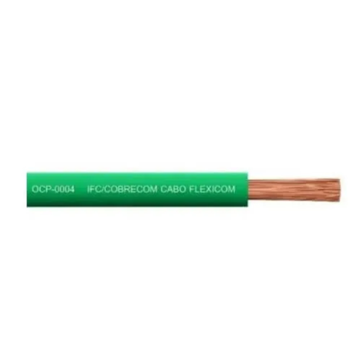 Cabo Flexível 6 mm² 450/750 V Verde Megatron por Metro