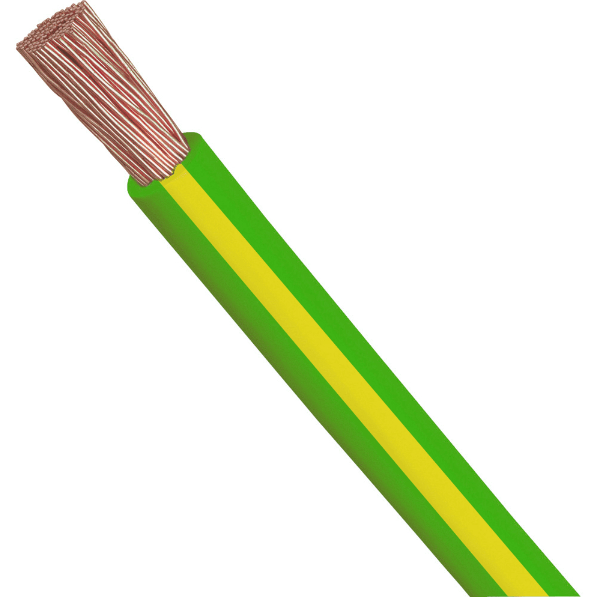 Cabo Flexível 1 mm² 450/750 V Verde E Amarelo Cobrecom por Metro