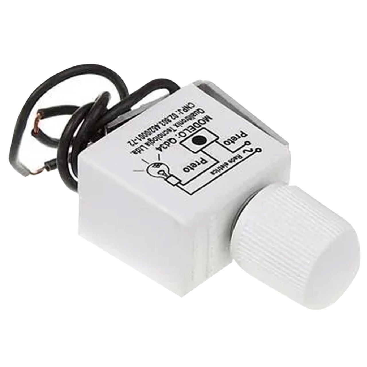 Dimmer Rotativo Universal Bivolt 400/600 W QD34 Qualitronix