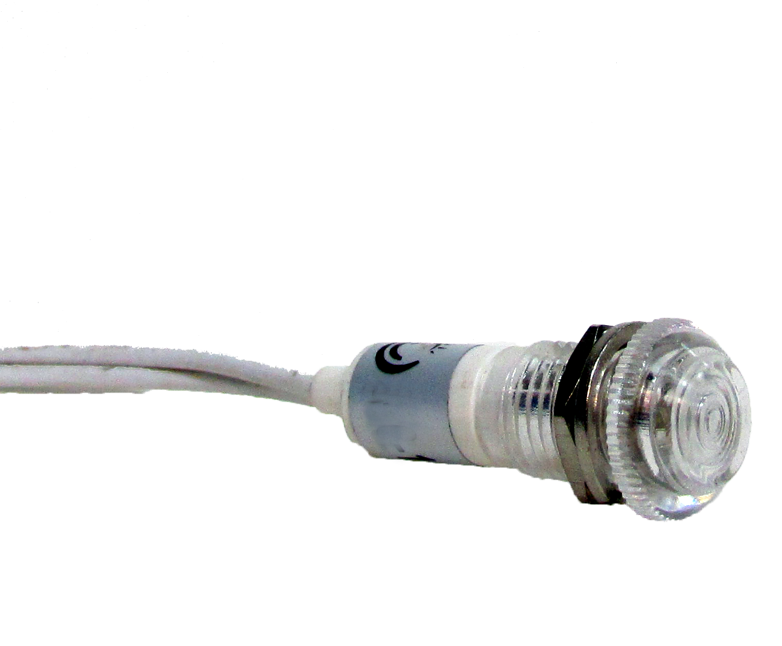 Sinaleiro Olho de Boi com Rabicho 220 V Branco 16025 Lukma