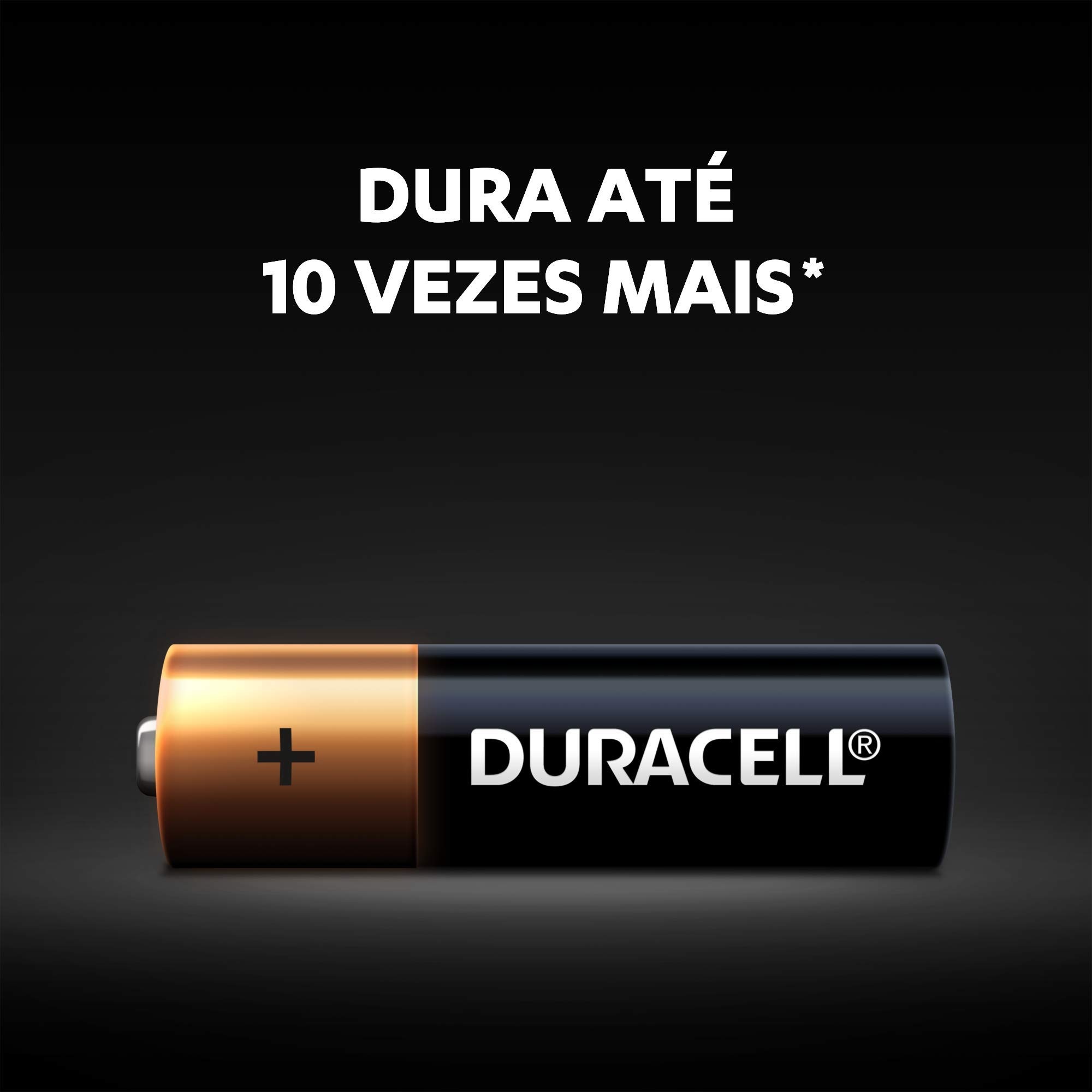 Pilha Alcalina AA, com 2 Unidades Duracell