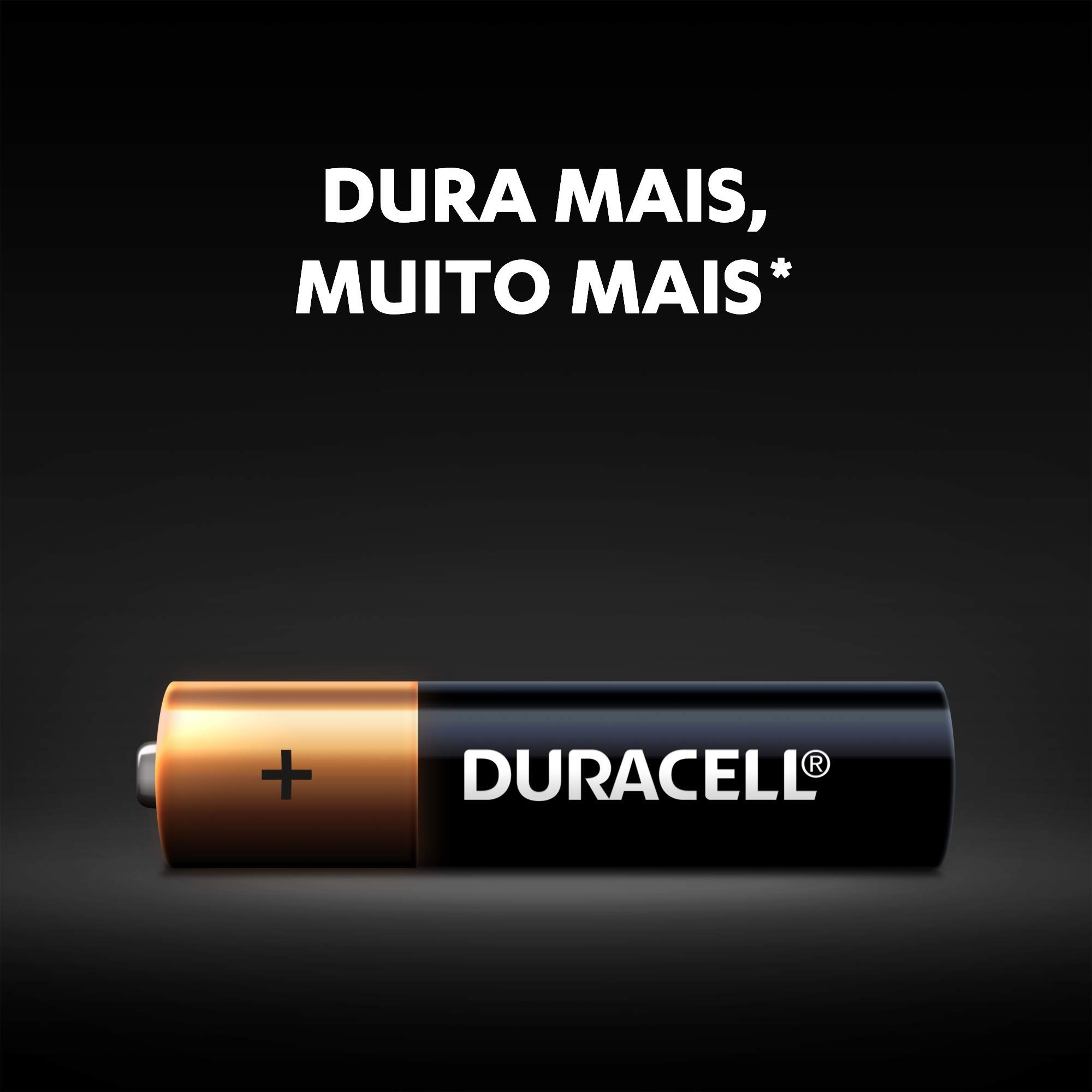 Pilha Alcalina AAA com 4 Unidades Duracell