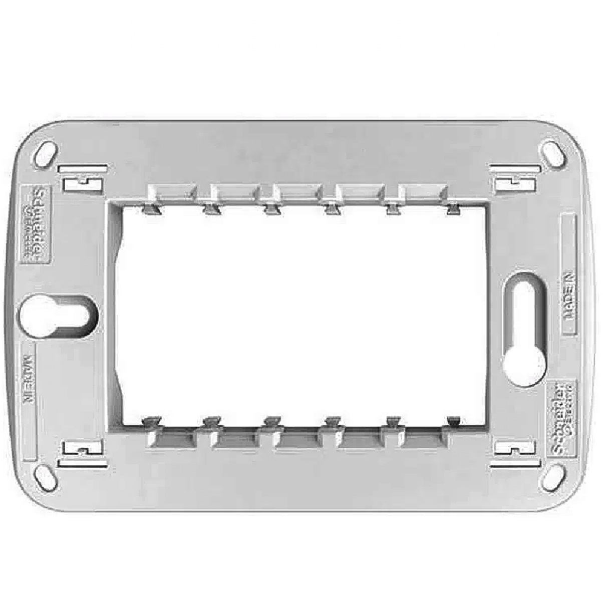 Suporte 4x2 3 Módulos Schneider Electric