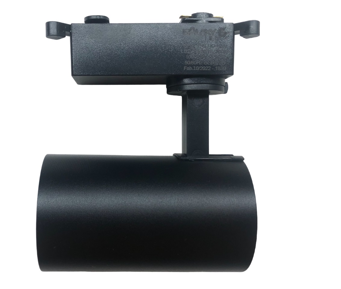 Spot LED para Trilho Eletrificado 10 W 6.000 K Preto Delis