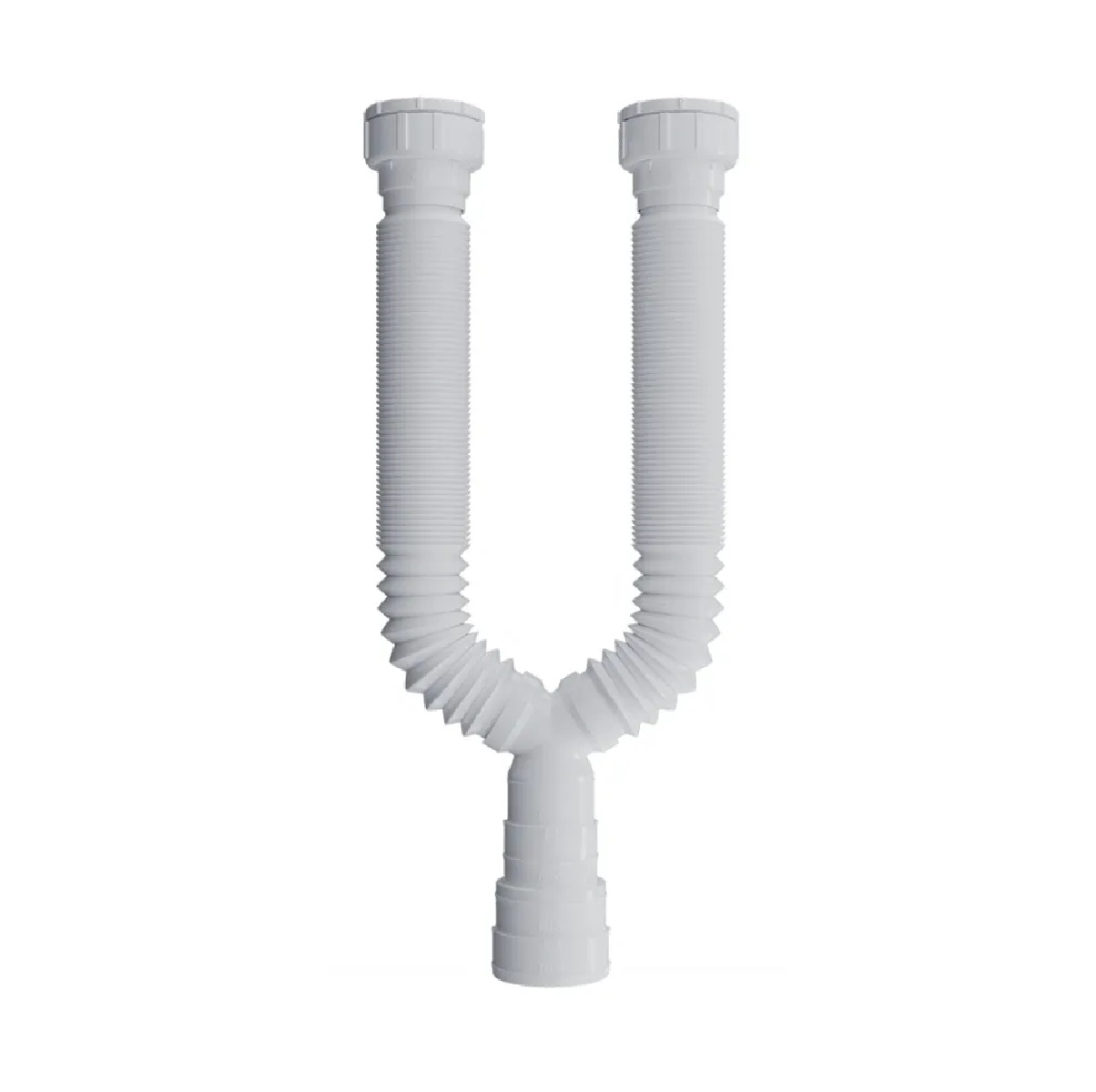 Sifão Tubo Extensivo Duplo Universal Preto 1 1/2, 1 1/4 e 7/8 pol. 030205 Blukit