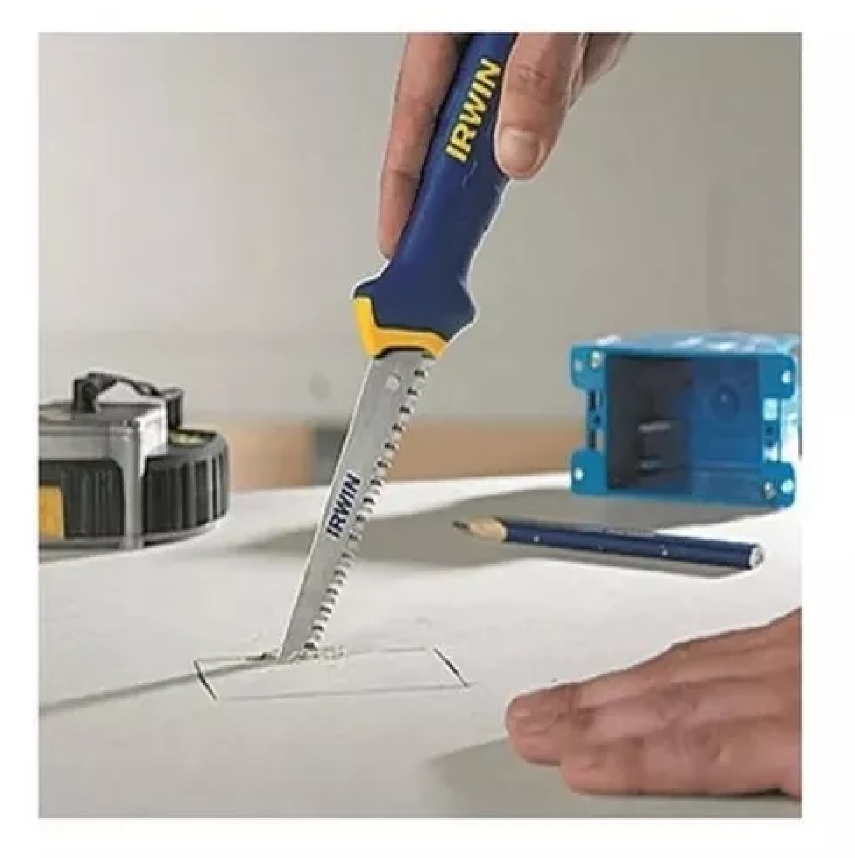 Serrote para Gesso e Drywall com Cabo de Madeira Irwin