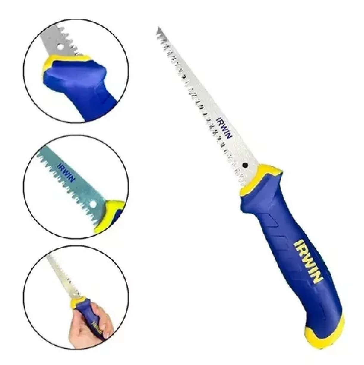 Serrote para Gesso e Drywall com Cabo de Madeira Irwin