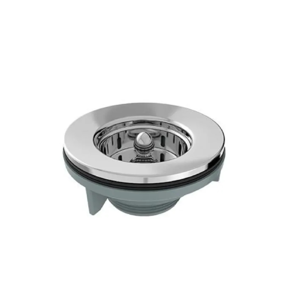 Válvula de Escoamento para Pia Americana 3 1/2 x 1 1/2 pol. 101644 Blukit