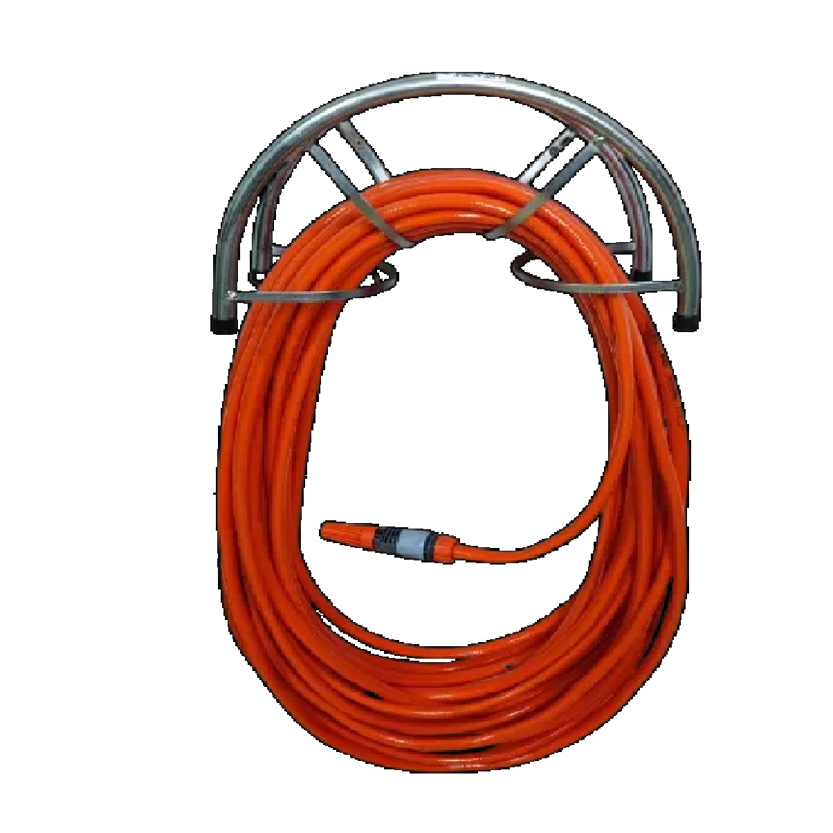 Suporte Enrolador Mangueira Meia Lua Pintado 470p Elétrica Bichuette
