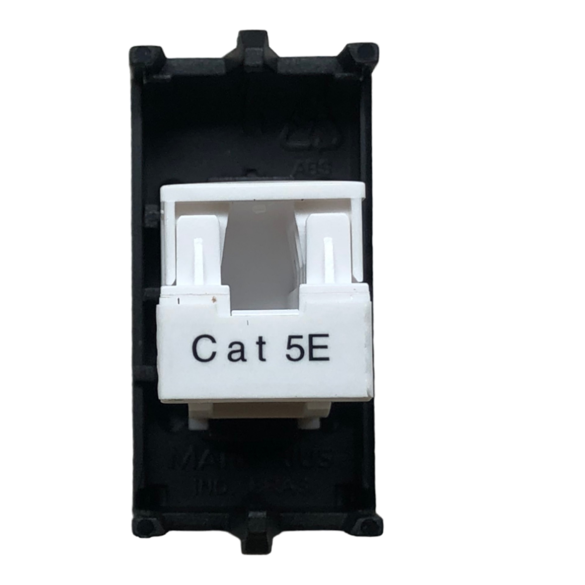 Tomada RJ45 Cat5e Preto Ebony Clean PA16815 Margirius