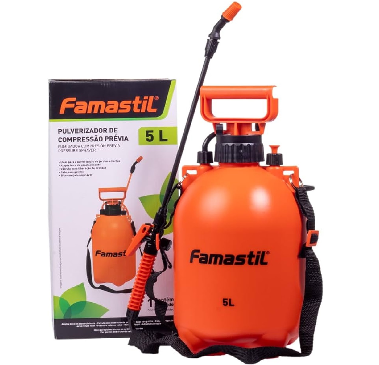 Pulverizador De Compressão Prévia 5 L Foxlux F88.03