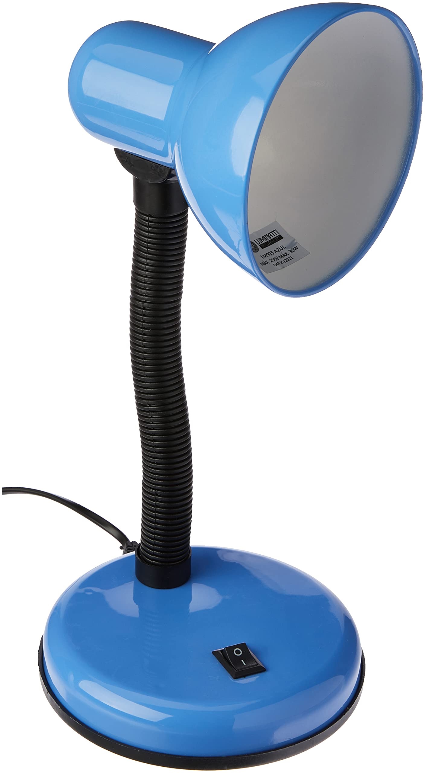 Luminária de Mesa Viking Azul Bivolt LM905 Luminatti