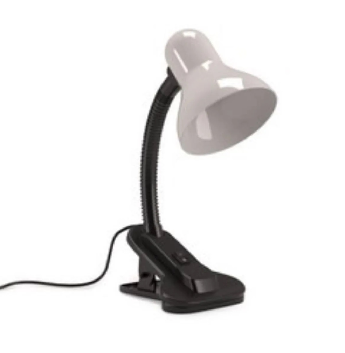 Luminária de Mesa Viking com Clip Branco Bivolt LM1211 Luminatti