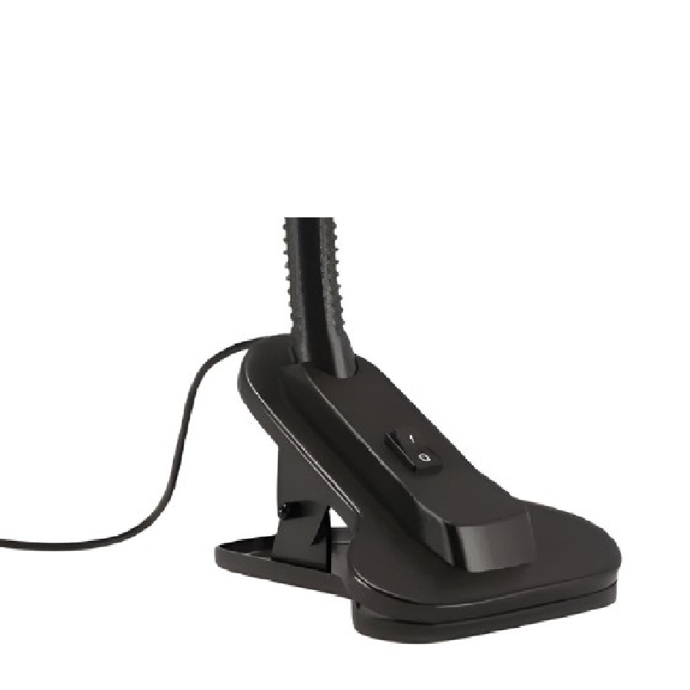 Luminária de Mesa Viking com Clip Preto Bivolt LM1210 Luminatti