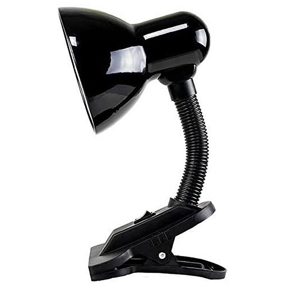 Luminária de Mesa Viking com Clip Preto Bivolt LM1210 Luminatti