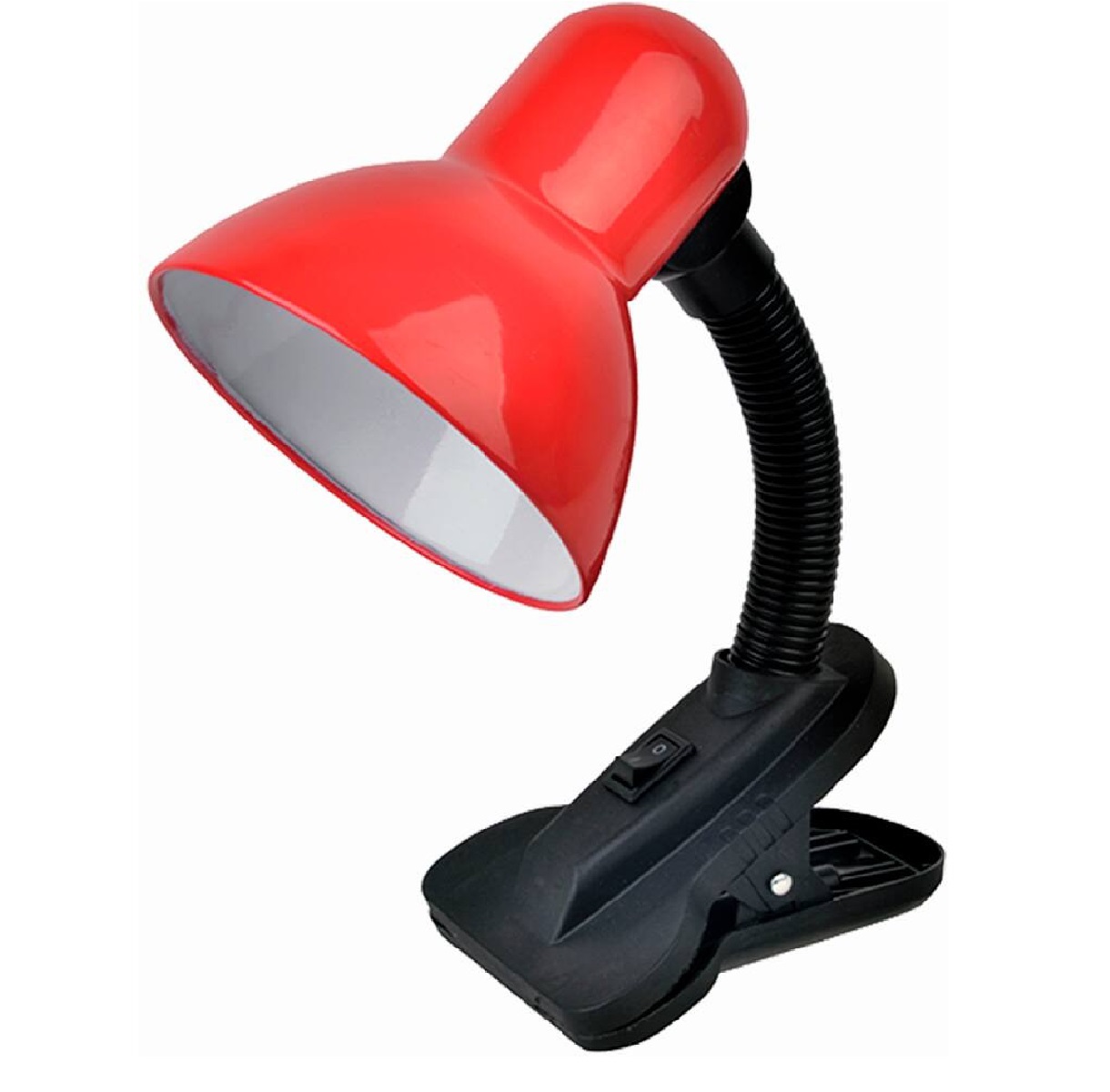 Luminária de Mesa Viking com Clip Vermelho Bivolt LM1212 Luminatti