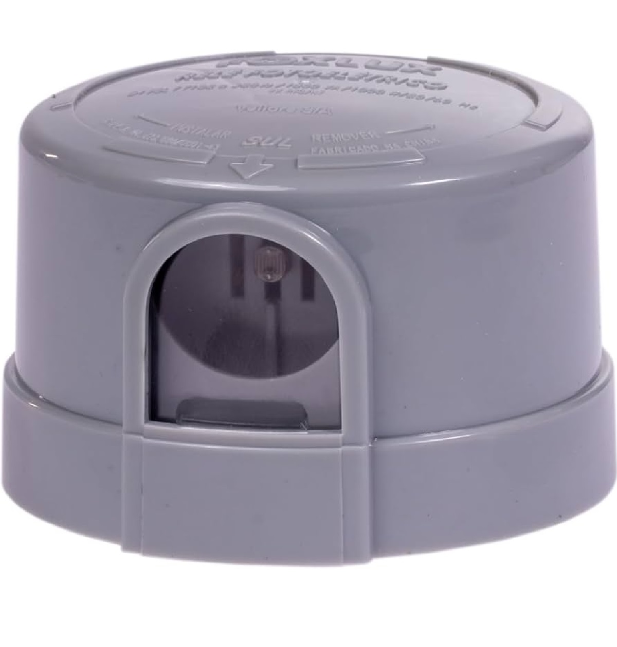 Relé Fotoelétrico Bivolt 6 A com Base 52.08 Foxlux