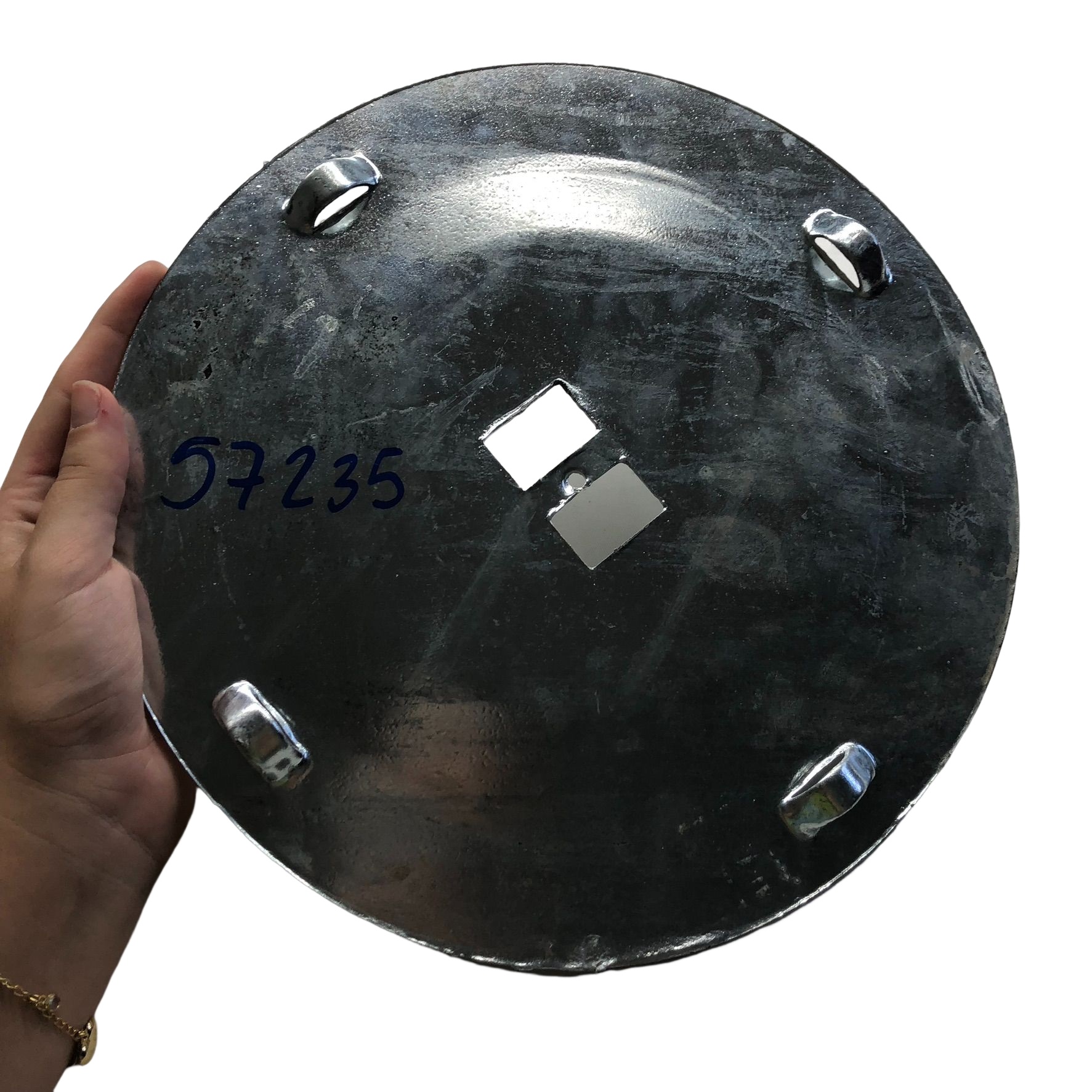 Tampa Galvanizado Para Caixa Inspeção Conica Aterramento 250 mm Elétrica Bichuette