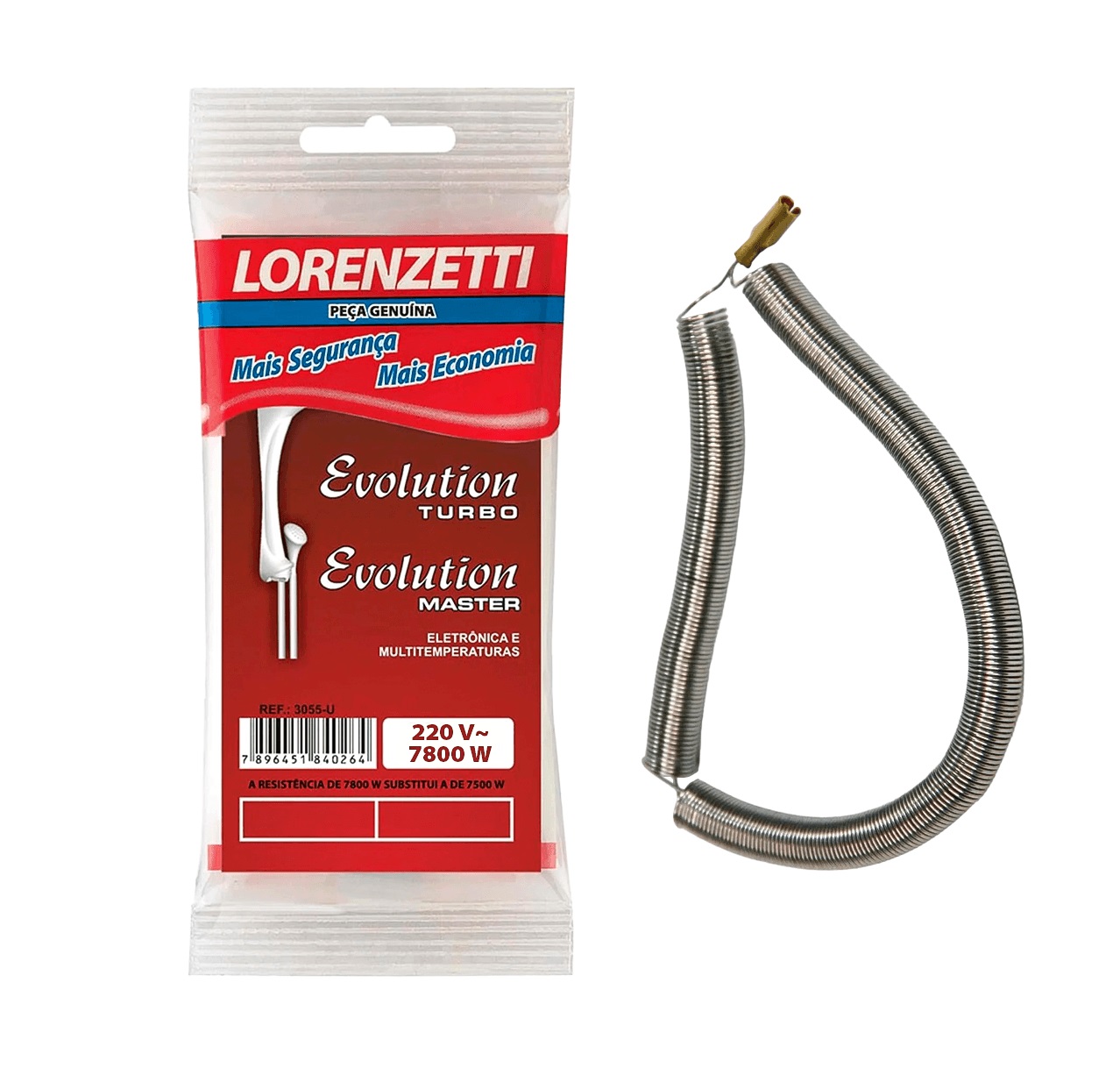 Resistência Evolution Turbo/Master 7500 W x 220 V Lorenzetti 3055U