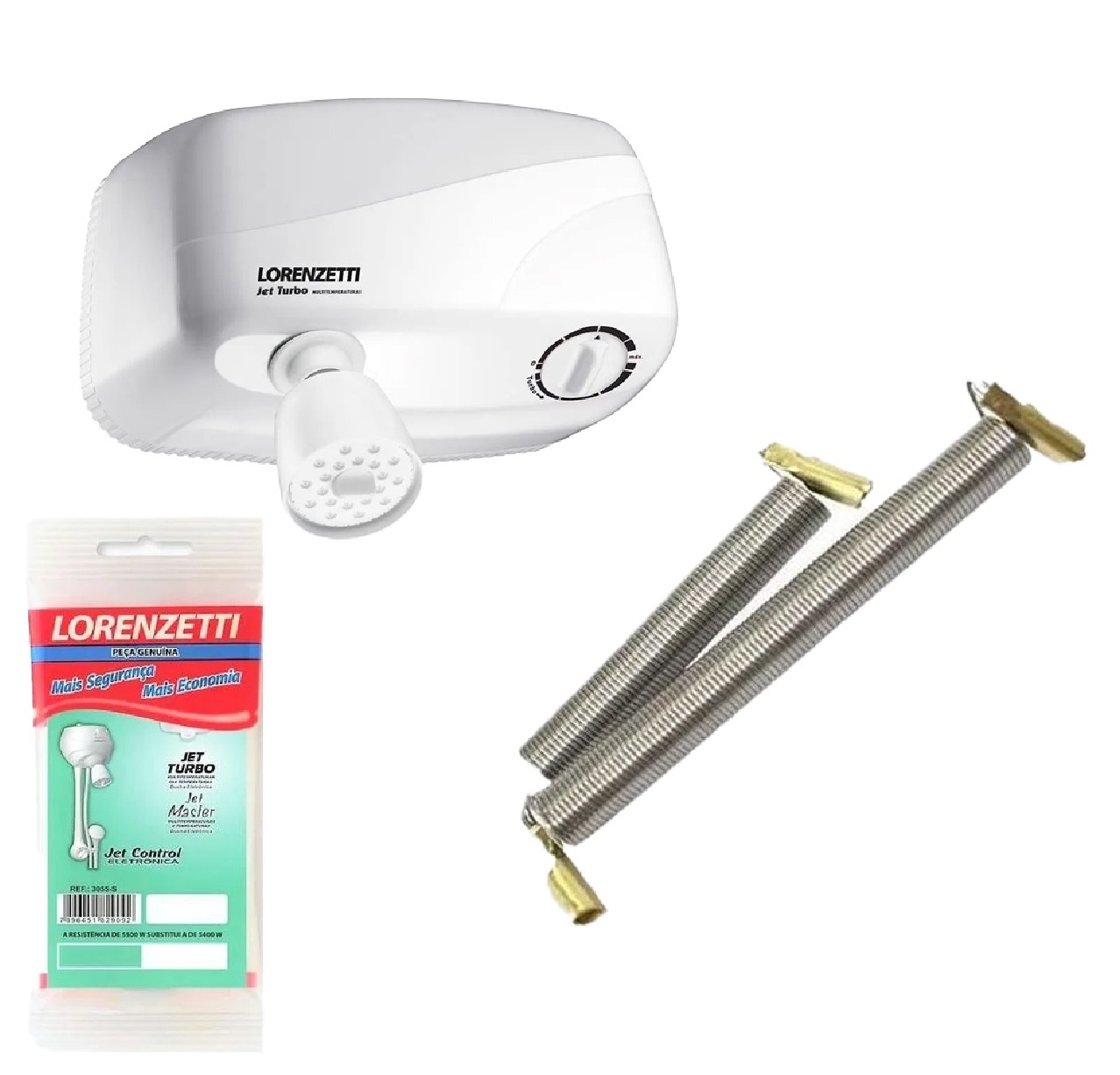 Resistência Jet Turbo/Control 5500 W x 127 V Lorenzetti 3055-S
