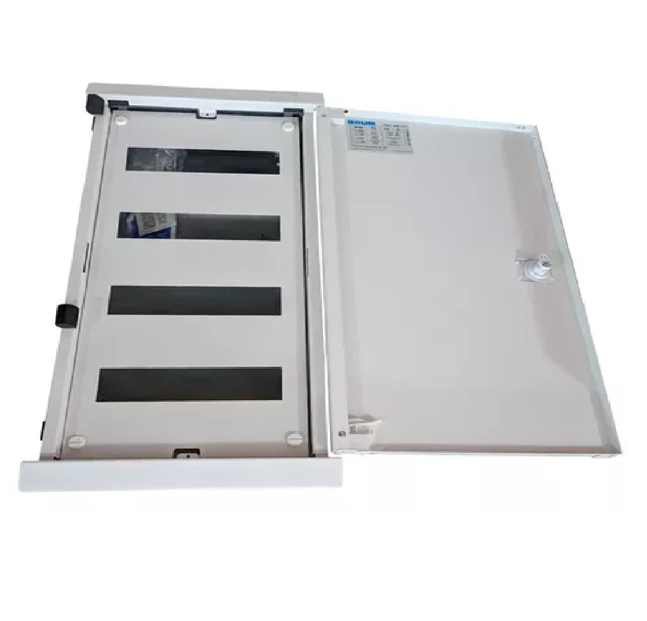 Quadro Distribuição Embutir 60 Disjuntores Chapa Qde-60h Brum