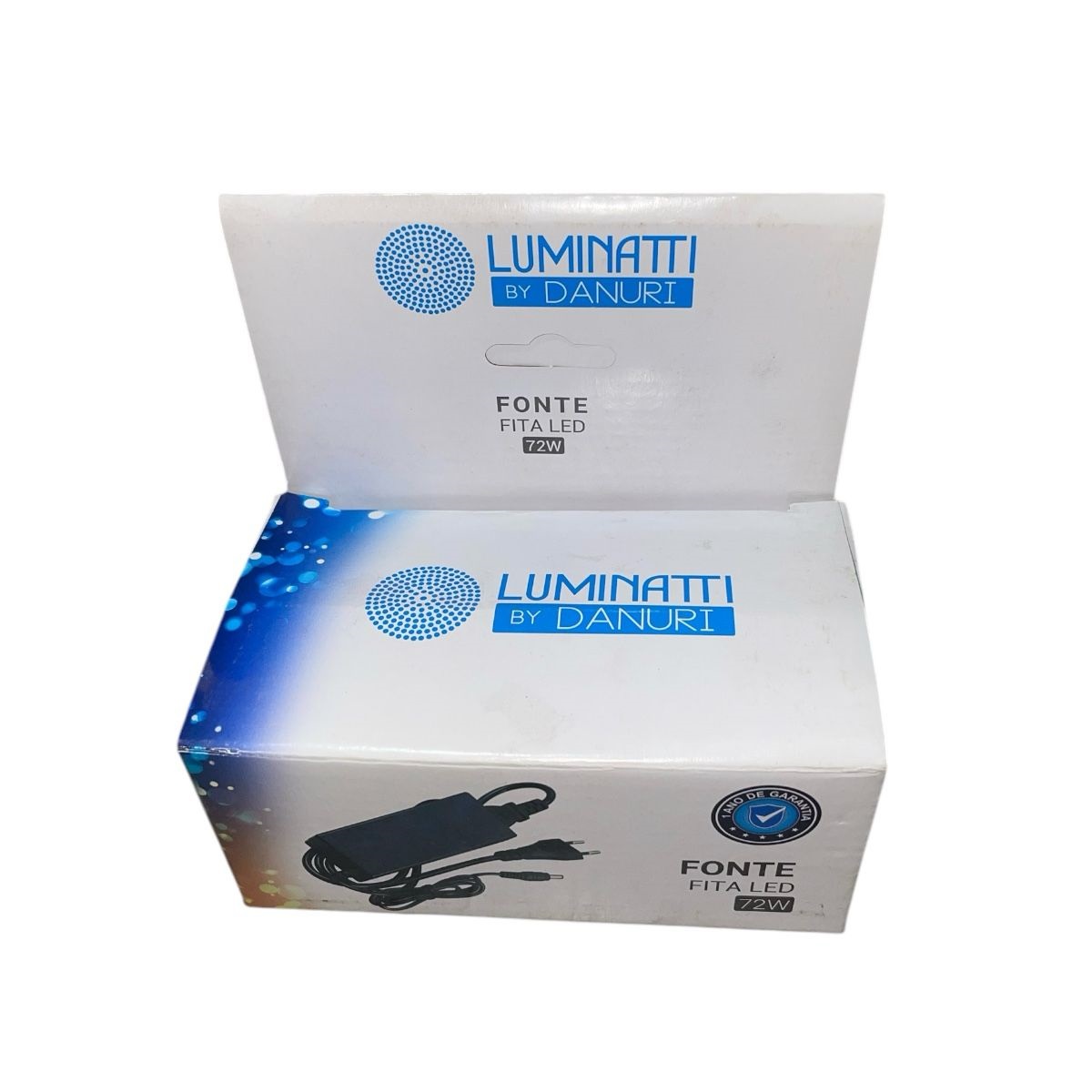 Fonte Eletrônica 12v 72 W 6a Bivolt Para Fita LED Luminatti