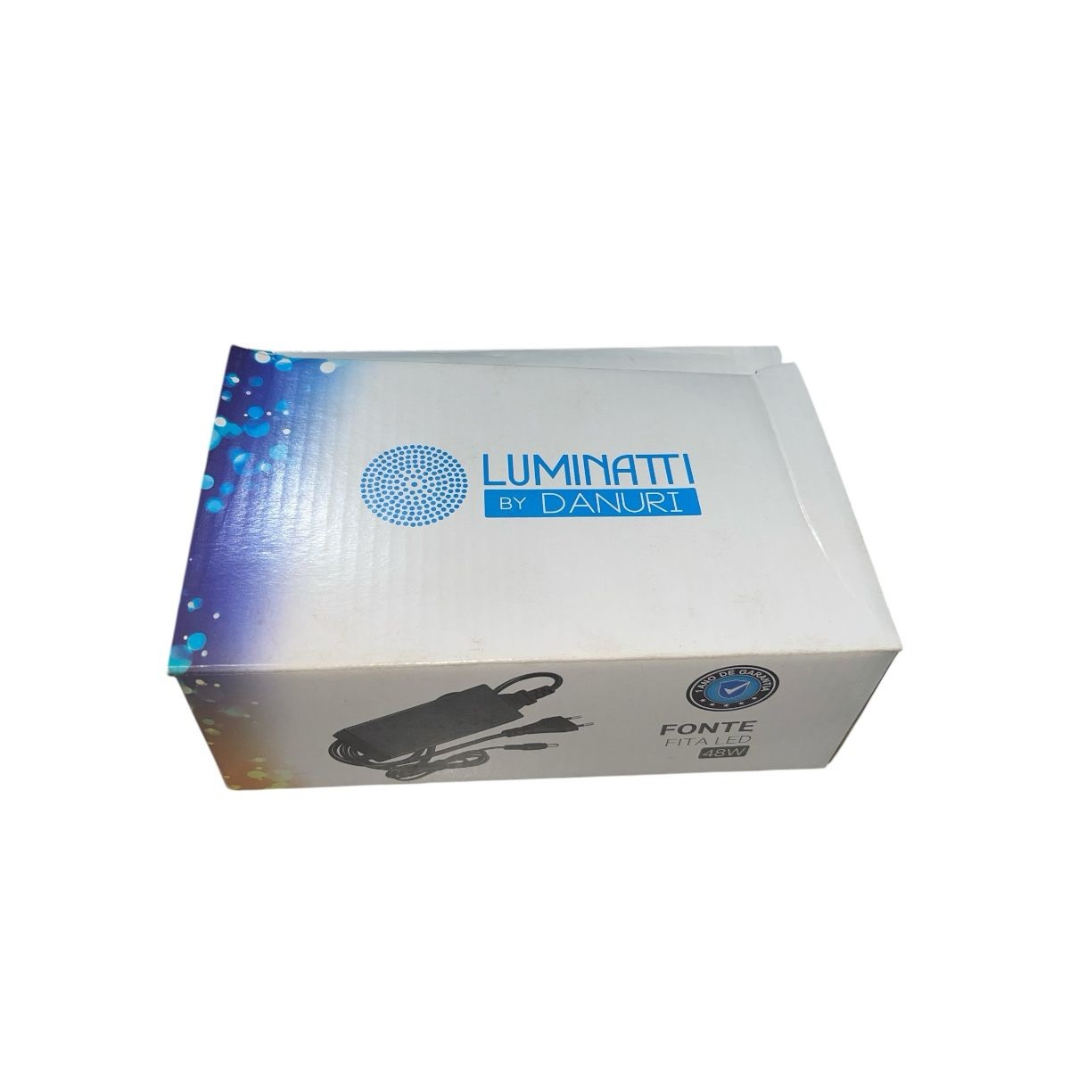 Fonte Eletrônica 12v 48 W 4a Bivolt Para Fita LED Luminatti