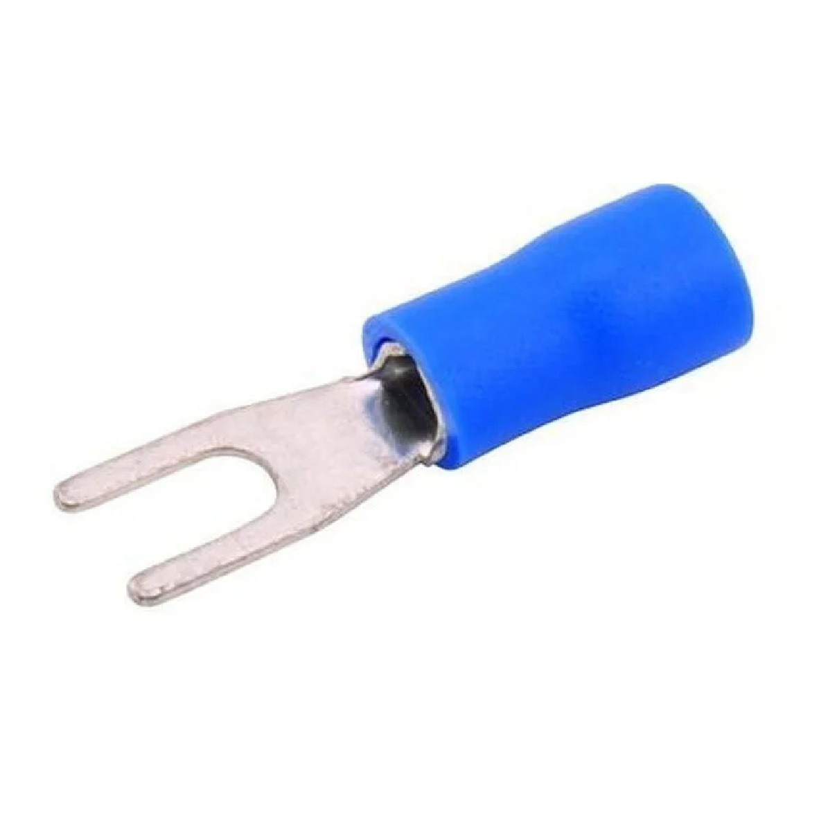 CONECTOR TERMINAL FORQUILHA GARFO PRE ISOLADO 1,5/2,5MM AZUL