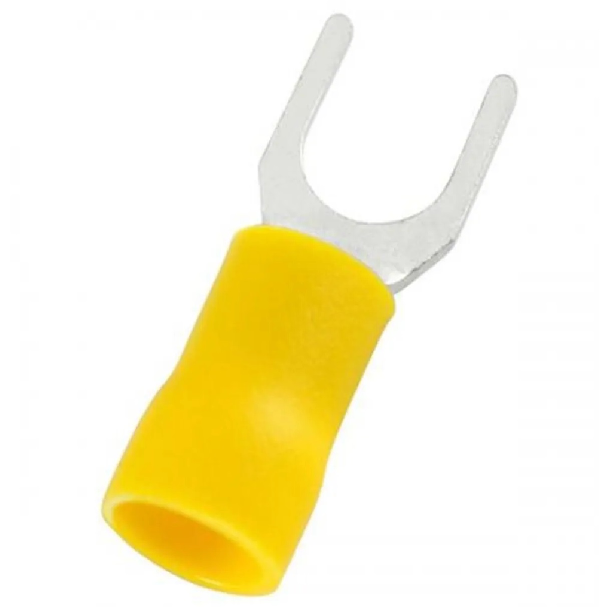 CONECTOR TERMINAL FORQUILHA GARFO PRE ISOLADO 4/6MM AMARELO