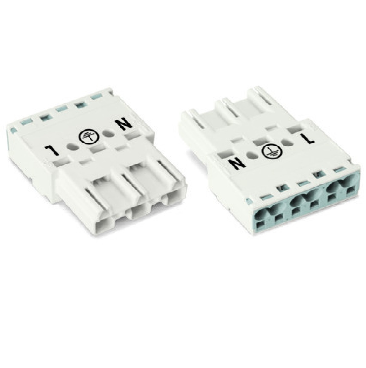 Conector Macho E Femea 3 Polos 25 A 250 V Wago Winsta 770-233