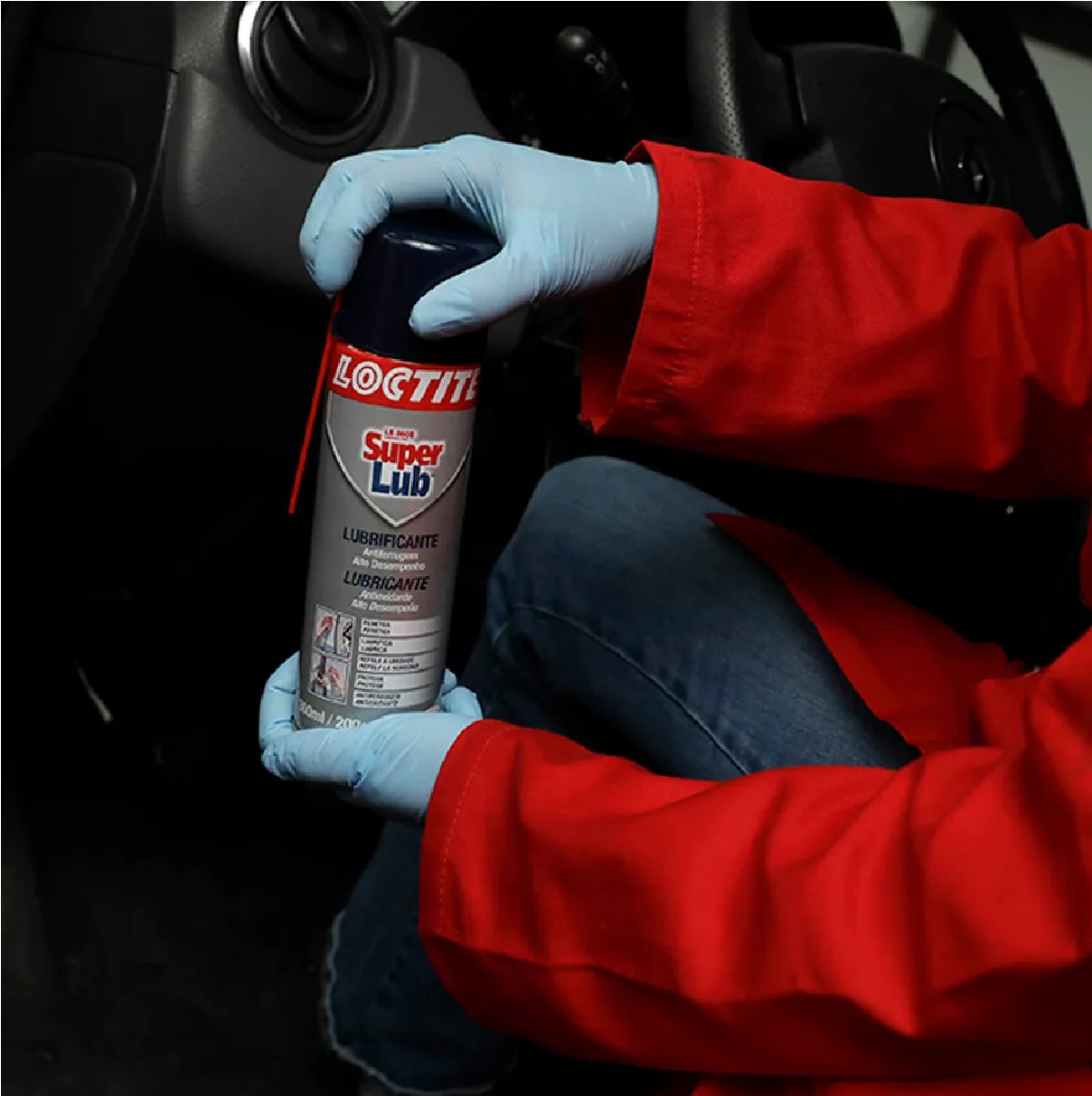 Óleo Lubrificante Desengripante e Antiferrugem Super Lub 300 ml LB 8608 Loctite