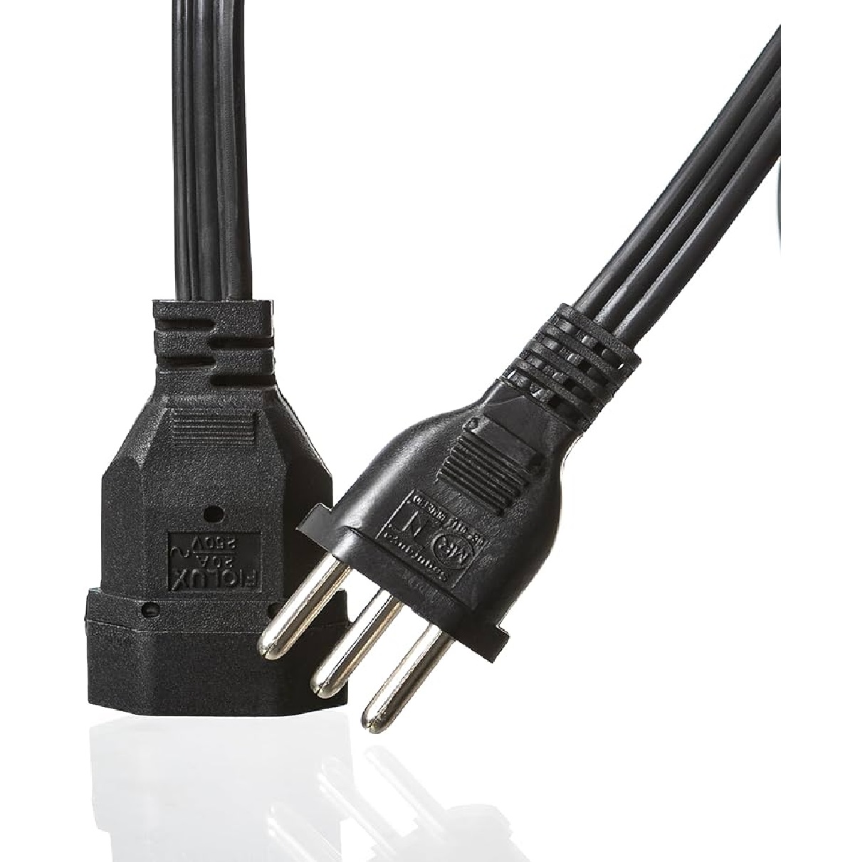 Extensão 5 M Tripolar 20a Connect Hard Preto 27300105111 Fiolux