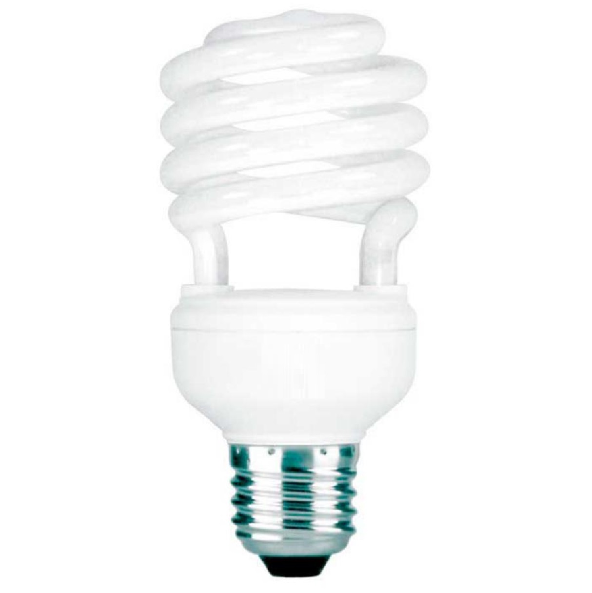 Lâmpada Fluorescente Compacta Espiral 18 W 220 V E27 6.500 K Luz Branca Fria GE