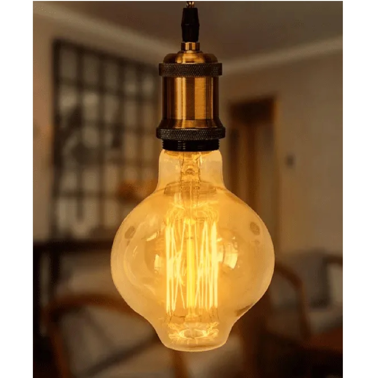 Lâmpada LED Filamento Br85 Lanterna 4 W Retro E27 2200 K 60894 EmbuLED
