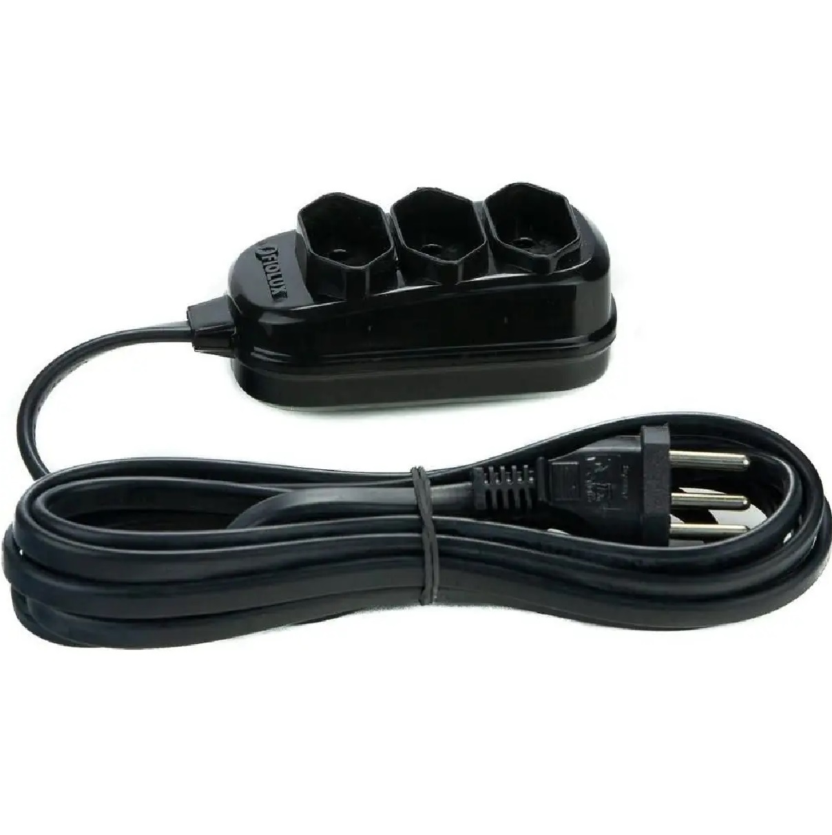 Extensão 5 M Tripolar 20a Connect Plus Preto 27300305111 Fiolux